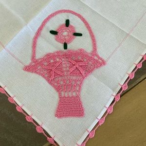 2 Handmade kitchen clothes napkins